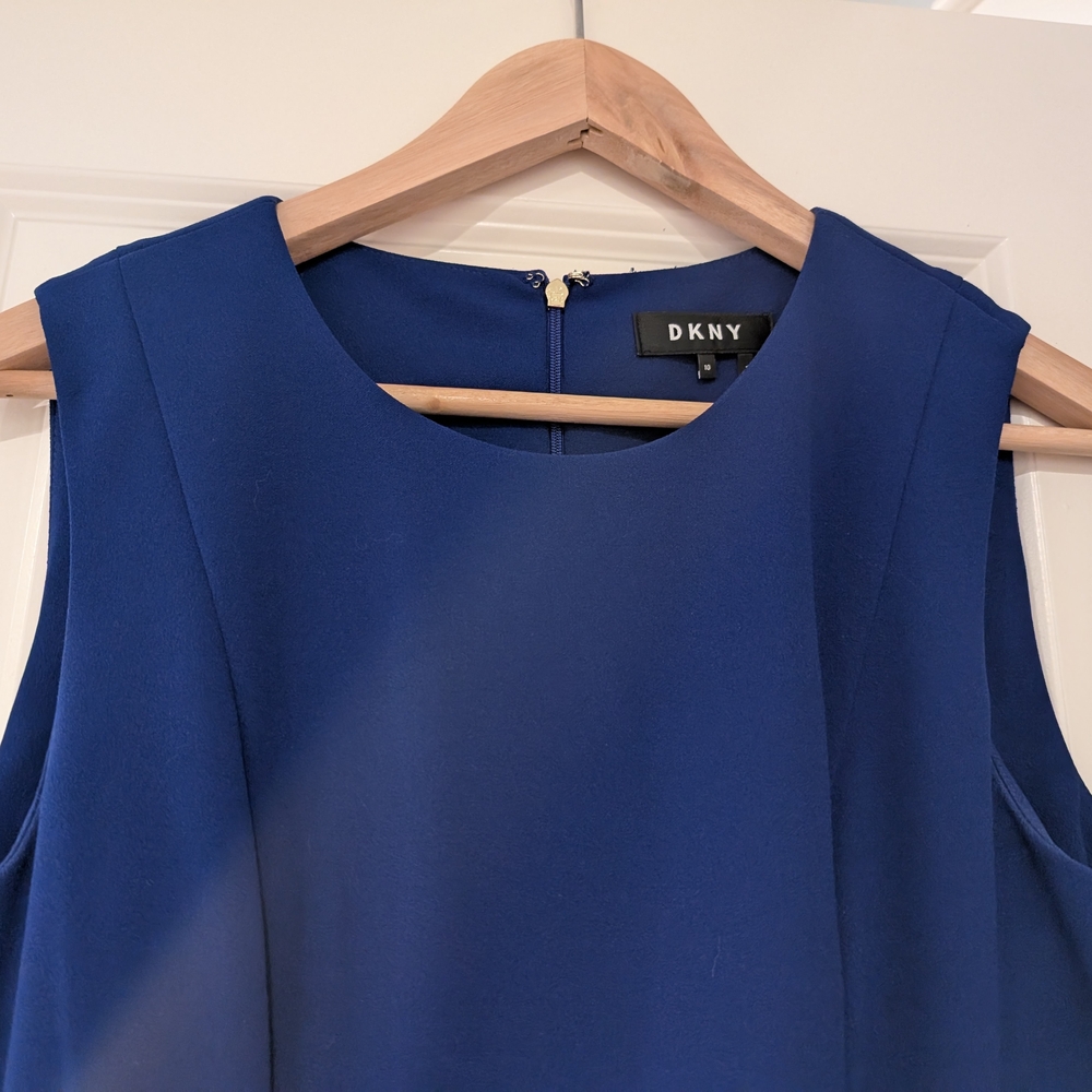 DKNY Women's Blue Dress